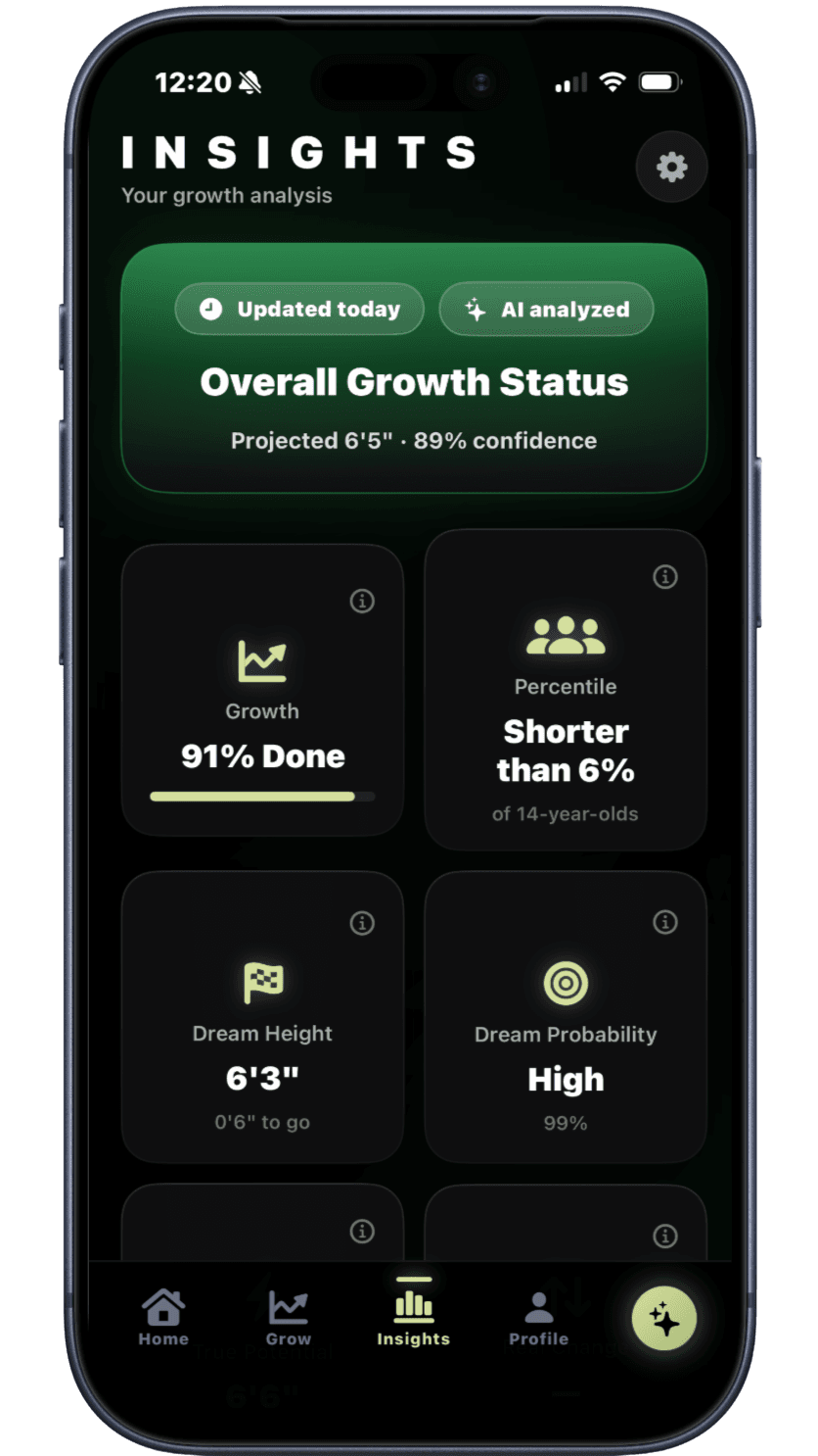 Connect the dots: Hite app example screen